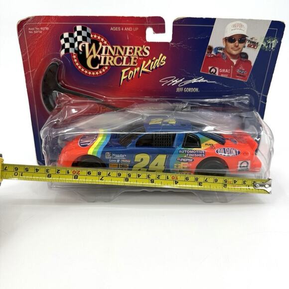 Winners Circle for Kids Jeff Gordon Monte Carlo Rip Stick Racing Car 1:24 Scale - Picture 7 of 11